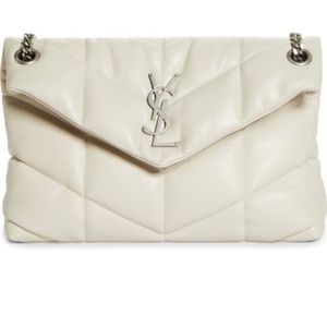 Saint Laurent Small Lou Leather Puffer Bag